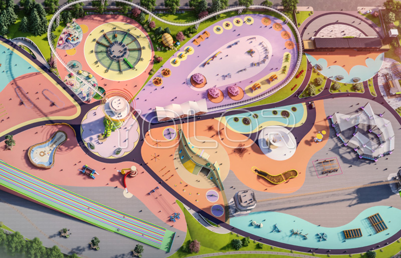 獨(dú)特戶外兒童游樂設(shè)施設(shè)計(jì)，解決兒童互動(dòng)性不足的問題，效果驚艷！