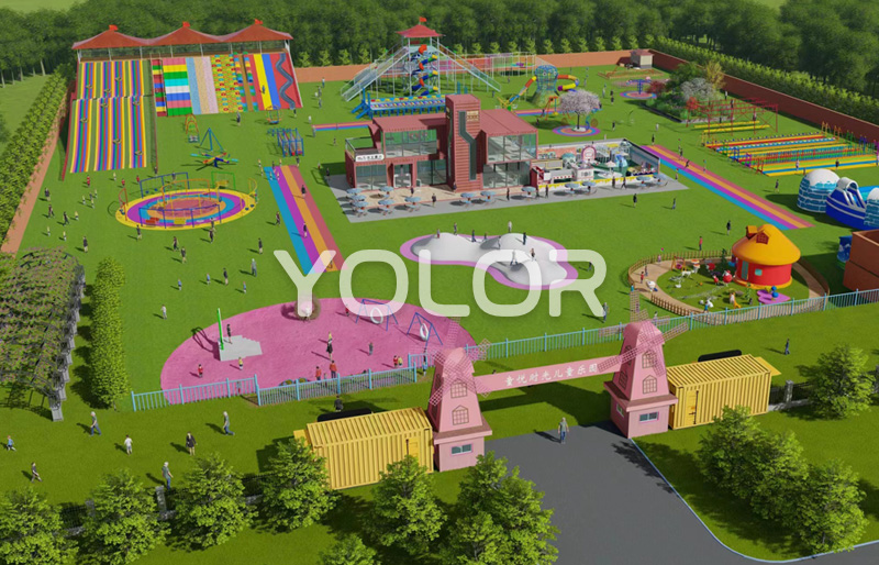 鼎創(chuàng)設(shè)計(jì)院幫您打造2023最火的游樂(lè)項(xiàng)目——戶外兒童無(wú)動(dòng)力樂(lè)園