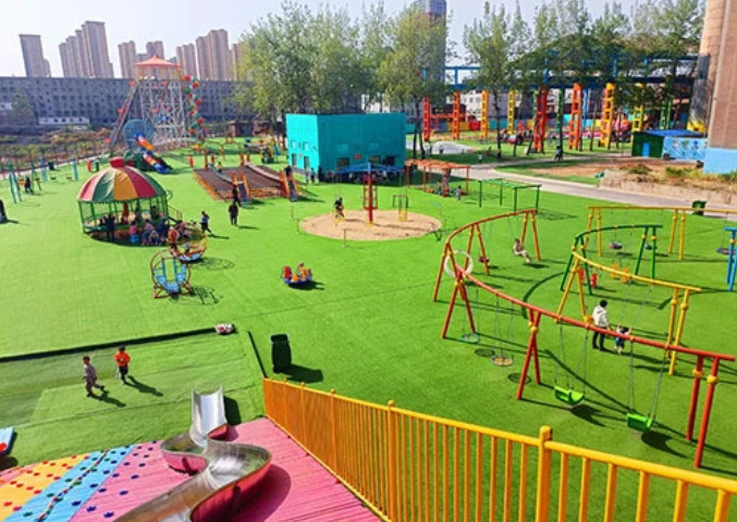 專業(yè)游樂設(shè)備廠家|教你如何在樂園里擺放兒童戶外無動(dòng)力游樂設(shè)備