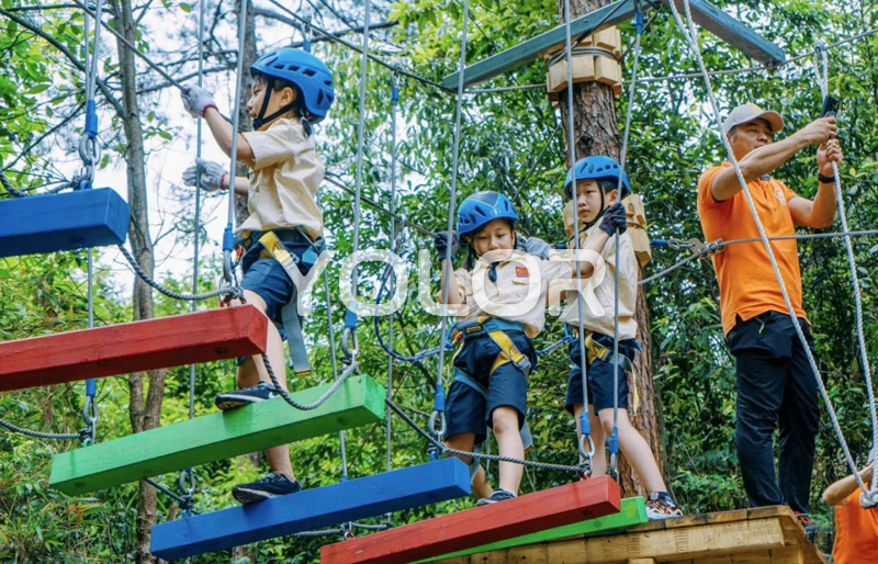 叢林主題戶外探險樂園，讓您感受大自然驚險刺激！