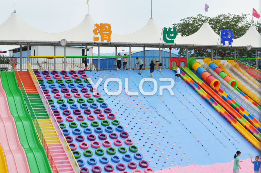 滑世界滑梯組合